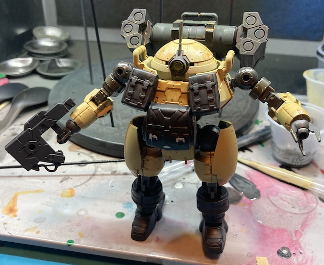 The robot is assembled.